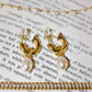 AURORA Pearl Hoops